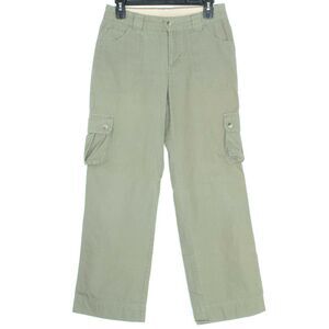 Columbia Womens Pants Cargo Ripstop Gorpcore Outdoor Y2K Utility Hiking Green 4